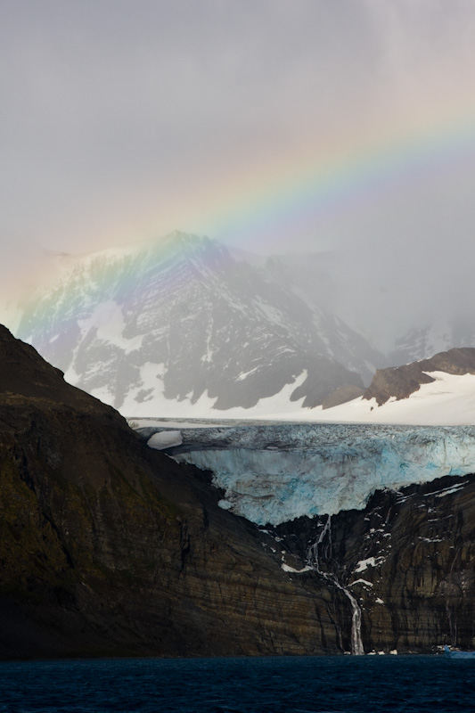 Rainbow Over South Georgia Island